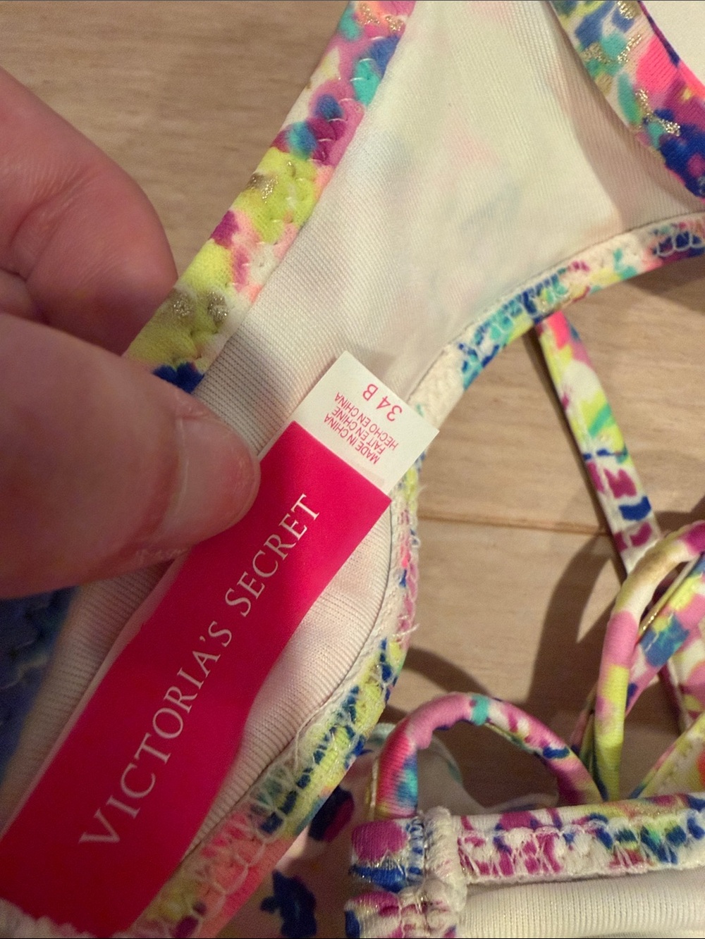 Floral Ruffle Bikini Set - Multicolor - Picture 3 of 3